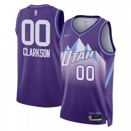 Dres Utah Jazz Clarkson Jordan Nike 2024-25 City Edition Ljubičasta Swingman